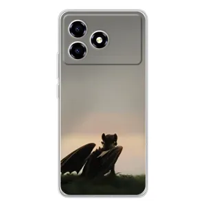 Чехол как приручить дракона на ZTE Blade A36 (Беззубик)