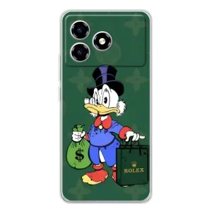 Чехли для ZTE Blade A36 - Скрудж МакДак Louis Vuitton (PREMIUMPrint) (Богата Утка)