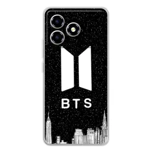 Чехлы BTS для ZTE Blade A36 (AlphaPrint) (БТС Лого)