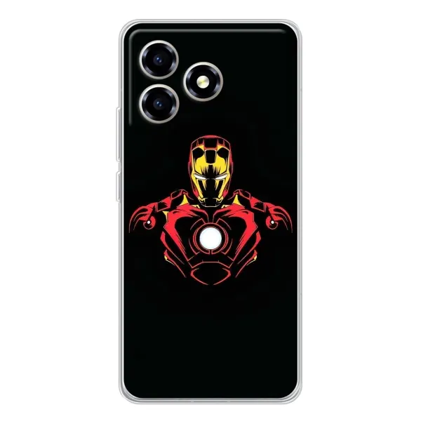 Чехол с принтом «Человек железный» для ZTE Blade A36