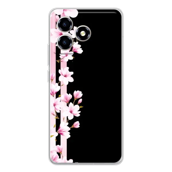 Чохол з принтом «Квіточки» для ZTE Blade A36