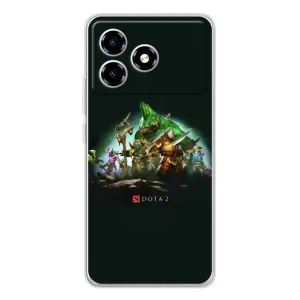 Чехлы с тематикой Киберспорт для ZTE Blade A36 (VPrint) (DOTA 2)