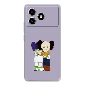Чехлы для ZTE Blade A36 - Bearbrick Louis Vuitton (PREMIUMPrint) (Дружба Беарбрик)