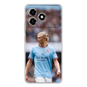 Чехлы с футболистом Ерлинг Холанд для ZTE Blade A36 (AlphaPrint) (Эрлинг Холанд)