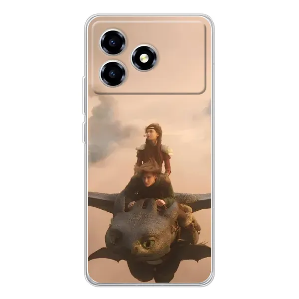 Чехол с принтом «Фильм дракон» для ZTE Blade A36 Чехол с принтом «Фильм дракон» для ZTE Blade A36