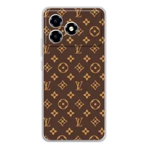 Чохли Луі Вітон для ZTE Blade A36 (AlphaPrint - LOUIS VUITTON) (фон LOUIS VUITTON)