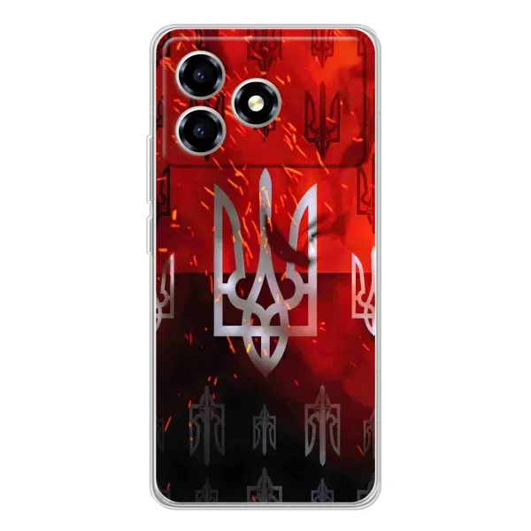 Чехол с принтом «ГЕРБ УПА» для ZTE Blade A36