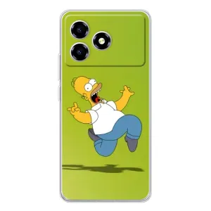 Чjхол з Сімпсонами для ZTE Blade A36 (VPrint) (Гомер Сімпсон)