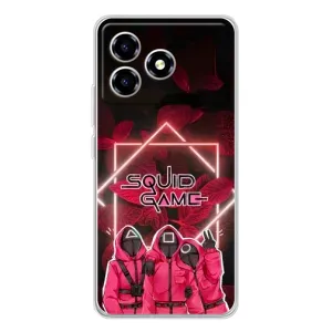 Чохол Гра в кальмара для ZTE Blade A36 (Охоронці Гра кальмара)