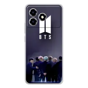 Чехлы BTS для ZTE Blade A36 (AlphaPrint) (Группа BTS)