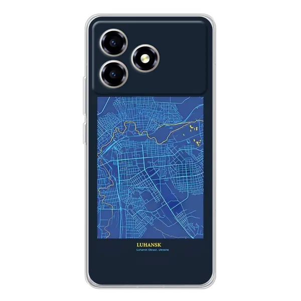 Чохол з принтом «Луганськ» для ZTE Blade A36