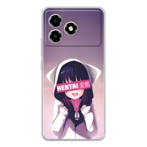 Чехлы Персонажи Аниме Наруто для ZTE Blade A36 (AlphaPrint) (Hentai chan)