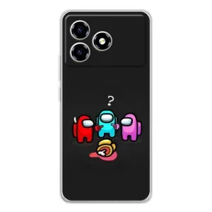 Чехол Амонг Ас для ZTE Blade A36 (AlphaPrint) (Импостер)