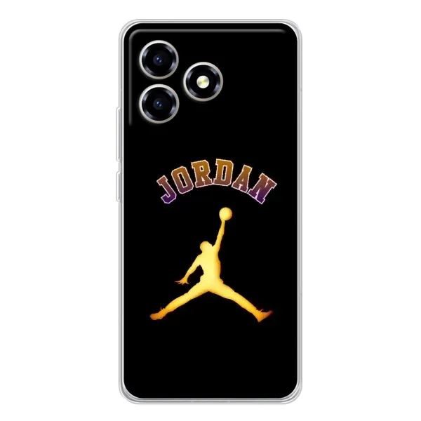 Чехол с принтом «Jordan Gold» для ZTE Blade A36 Чехол с принтом «Jordan Gold» для ZTE Blade A36