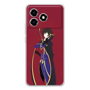 Чехлы Персонажи Аниме Наруто для ZTE Blade A36 (AlphaPrint) (Лелуш Ламперуж)