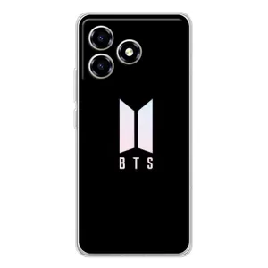 Чехлы BTS для ZTE Blade A36 (AlphaPrint) (Лого BTS)