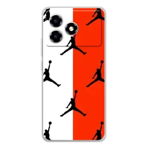 Чохли для ZTE Blade A36 - з картинкою JORDAN (AlphaPrint) (Лого Джордан)