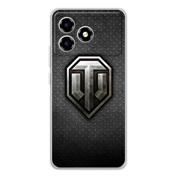 Чохол з принтом «Лого Tanks» для ZTE Blade A36 Чохол з принтом «Лого Tanks» для ZTE Blade A36
