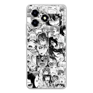 Анимешный чехол для ZTE Blade A36 (Ahegao manga)