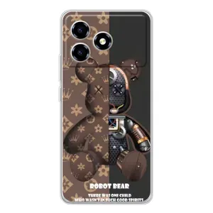 Круті Чохли Луі Віттон для ZTE Blade A36 (AlphaPrint) (Ведмідь Луі Вітон)