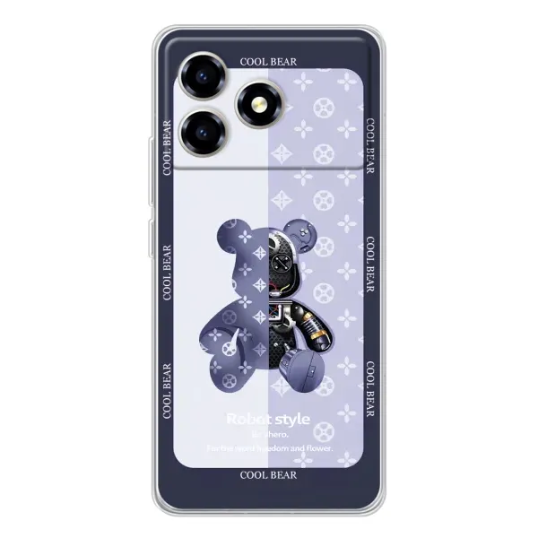 Чохол з принтом «Медведик LV» для ZTE Blade A36