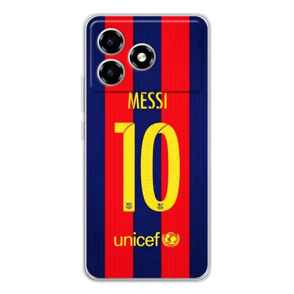 Чохол з принтом «Messi Barca 10» для ZTE Blade A36