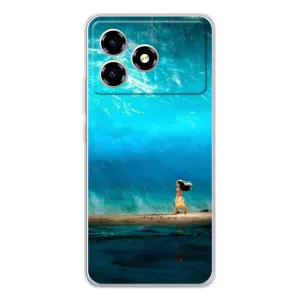 Чохол з мультфільмом Ваяна ZTE Blade A36 (Океан Моана)