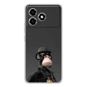 Чехлы с Обезьянами NFT для ZTE Blade A36 (AlphaPrint) (Обезьяна NFT)