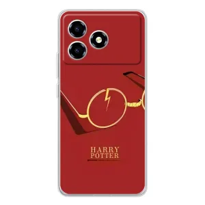 Чехлы с Гарри Поттером для ZTE Blade A36 (AlphaPrint) (очки Гарри)