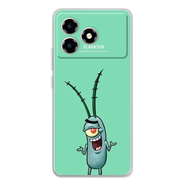 Чохол з принтом «Персонаж Планктон» для ZTE Blade A36