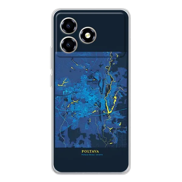 Чохол з принтом «Полтава» для ZTE Blade A36