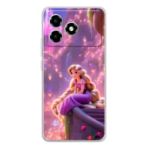 Чехол Рапунцель для ZTE Blade A36 (Рапунцель в замке)