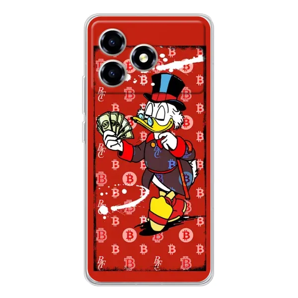 Чехол с принтом «Scrooge MagDag» для ZTE Blade A36