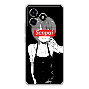 Чехлы Персонажи Аниме Наруто для ZTE Blade A36 (AlphaPrint) (Senpai)