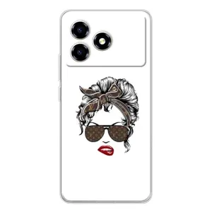 Чохли Луі Вітон для ZTE Blade A36 (AlphaPrint - LOUIS VUITTON) (стильна з луі вітон)