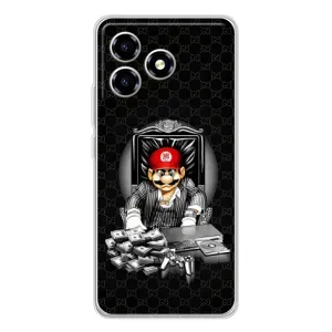 Чехлы с крутыми принтами для ZTE Blade A36 - (PREMIUMPrint) (Супер Марио)