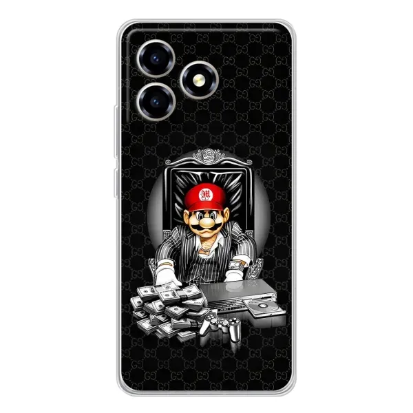 Чехол с принтом «Супер Марио» для ZTE Blade A36
