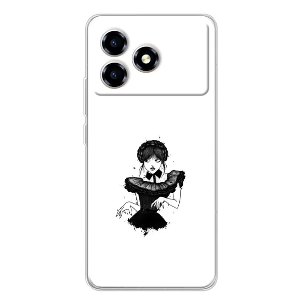 Чехол с принтом «танец Уэнздей» для ZTE Blade A36