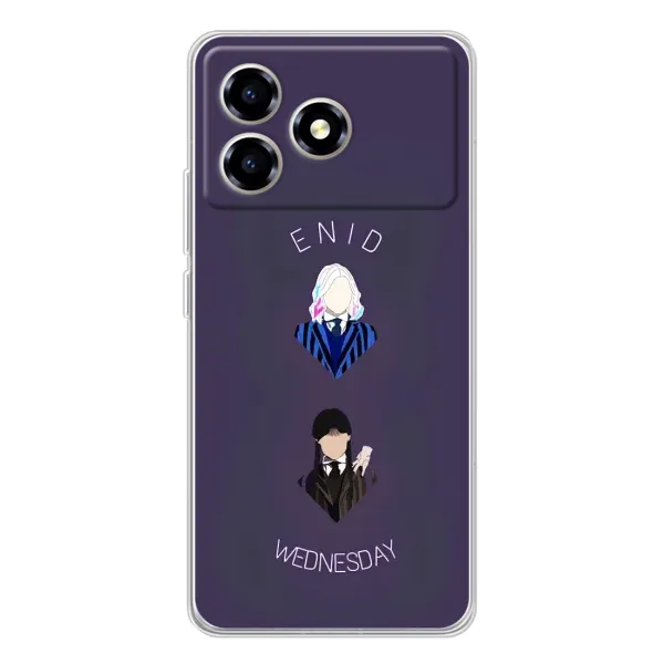 Чехол с принтом «Уэнздей и подруга» для ZTE Blade A36