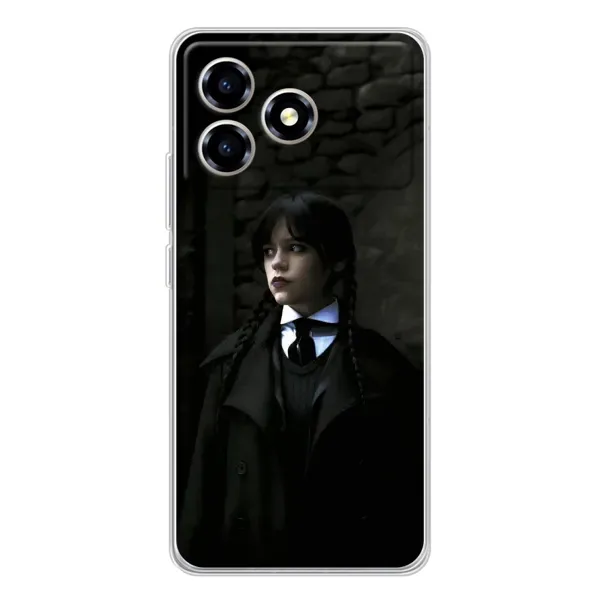 Чехол с принтом «Темный стиль Уэнздей» для ZTE Blade A36