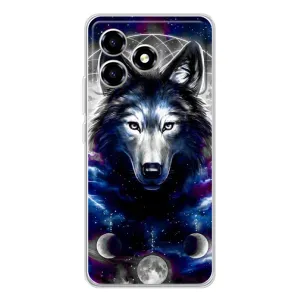 Защитные чехлы для ЗТЭ Блейд А36 (AlphaPrint) (ХИТ продаж) ВОЛК (Волк)