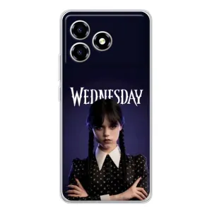 Чехлы Венсдей на ZTE Blade A36 Уэнсдей (AlphaPrint) (Wednesday)
