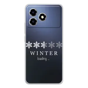Зимні Чохли для ZETЕ Блейд A36 - прозорий фон (Winter loading)