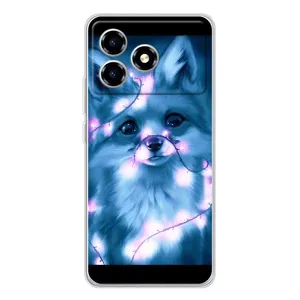 Чохли з картинкою Лисичка для ZTE Blade A36 (VPrint) (Яскрава лисичка)