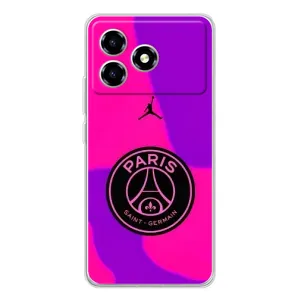 Чохли PSG для ZTE Blade A36 (AlphaPrint) (яскравий ПСЖ)