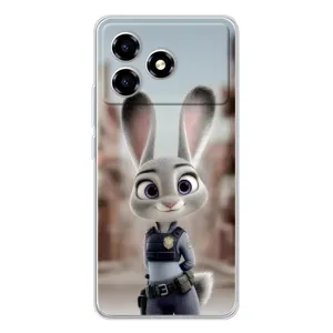 Чехол Зоотрополіс на ZTE Blade A36 (Офицер Джуди Хоппс)