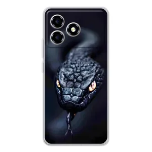 Чохол з картинкою 'Хижаки' для ZTE Blade A36 (Чорна змія)