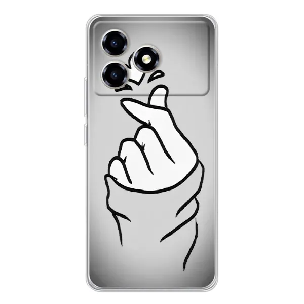 Чехол с принтом «Значок Love» для ZTE Blade A36 Чехол с принтом «Значок Love» для ZTE Blade A36