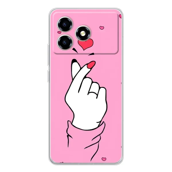 Чехол с принтом «Знак Love» для ZTE Blade A36 Чехол с принтом «Знак Love» для ZTE Blade A36