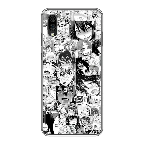 Чехол с принтом «Ahegao manga» для ZTE Blade A5 (2020)